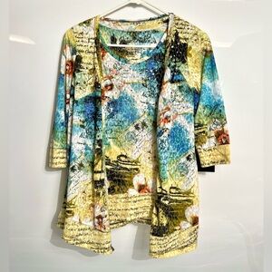 Onque Petite Elements of Style 2 Piece Set Top Size PS